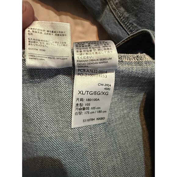 Levi’s Type 2 Selvedge Denim Jacket LVC Size XL Moto, Retro Preppy Classic - Picture 10 of 13